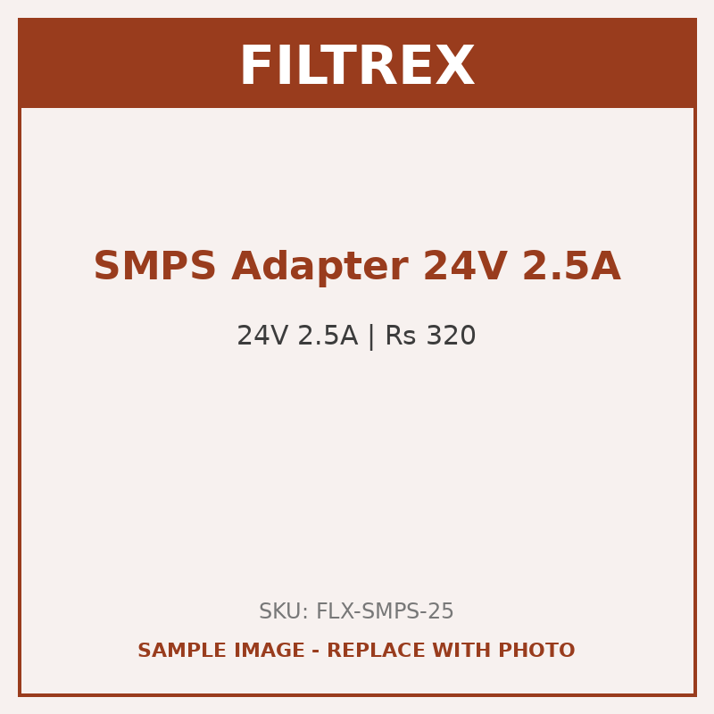 FILTREX SMPS Adapter 24V 2.5A