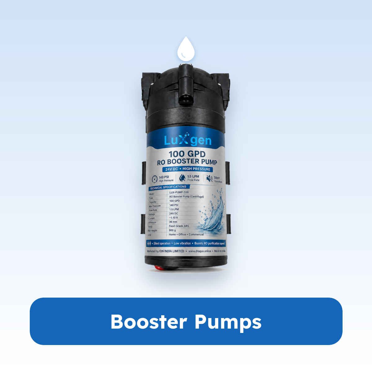 Booster Pumps category